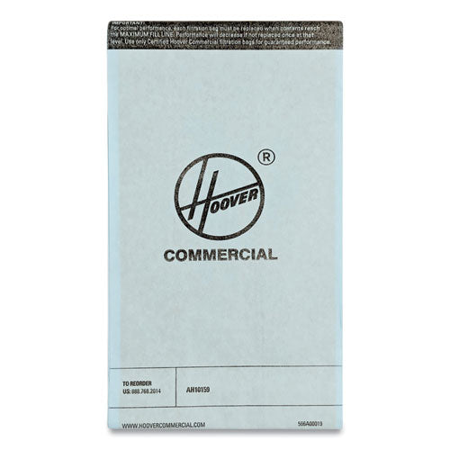 Image of Hoover® Commercial Disposable Vacuum Bags, Standard, 10/pack