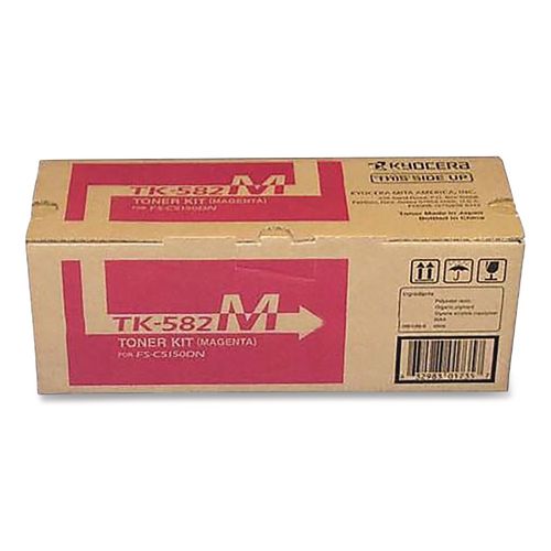 Image of Kyocera Tk582m High-Yield Toner, 2,800 Page-Yield, Magenta