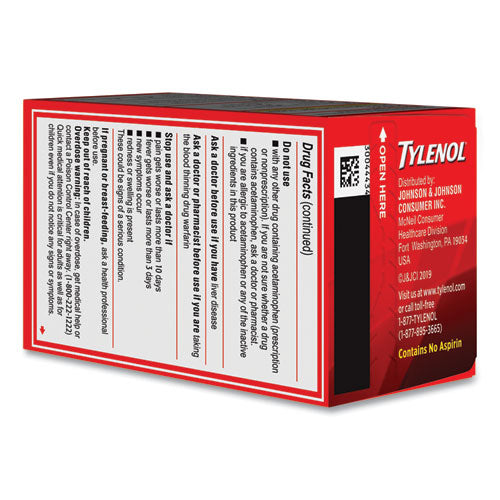 Image of Tylenol® Extra Strength Pain Reliever Caplets, 24 Caplets