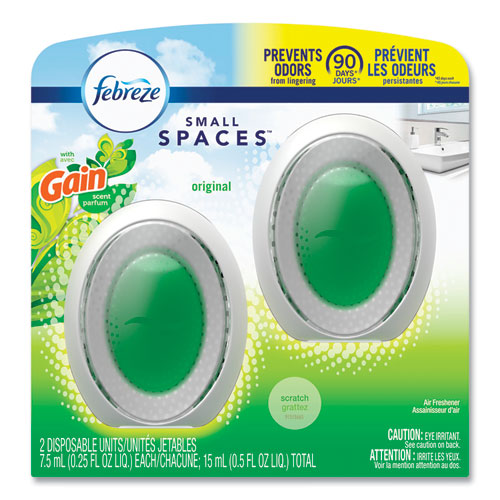Image of Febreze® SMALLSPACES, GAIN ORIGINAL SCENT, 7.5 ML CARTRIDGE, 2/PACK