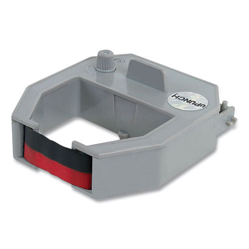 Image of uPunch Hnrl10 Calculating Time Clock Ribbon, Black/red