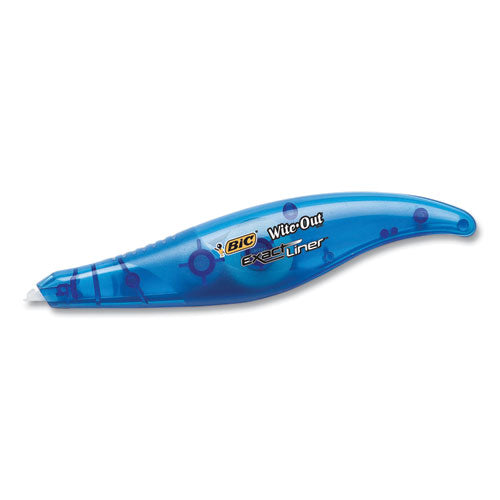 Image of BIC® Wite-Out Brand Exact Liner Correction Tape, Non-Refillable, 0.2" x 236", 4/Pack