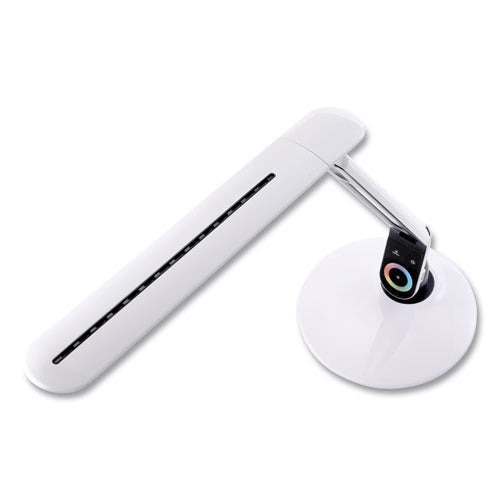 Image of Bostitch® Color Changing LED Desk Lamp with RGB Arm, 18.12" High, White