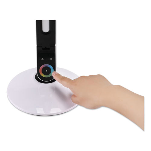 Image of Bostitch® Color Changing LED Desk Lamp with RGB Arm, 18.12" High, White