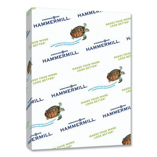 Image of Hammermill® Colors Print Paper, 20 lb Bond Weight, 11 x 17, Blue, 500/Ream