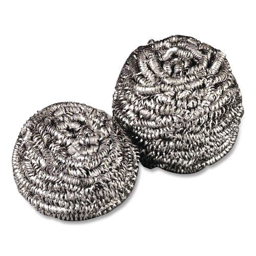 Image of Scotch-Brite® Stainless Steel Scrubber, Silver