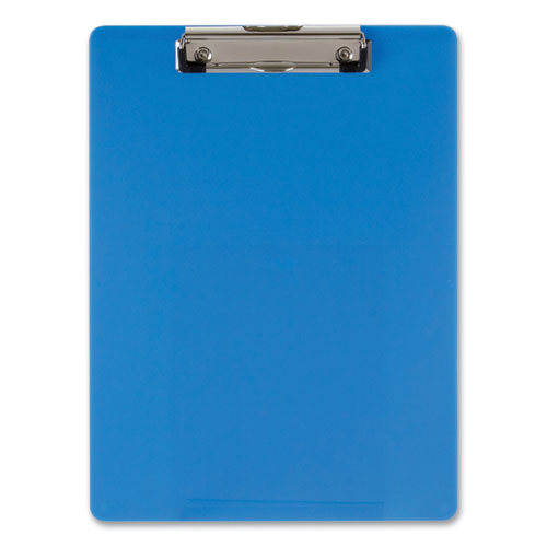 Image of Officemate Recycled Plastic Clipboard, Holds 8.5 x 11 Sheets, Blue