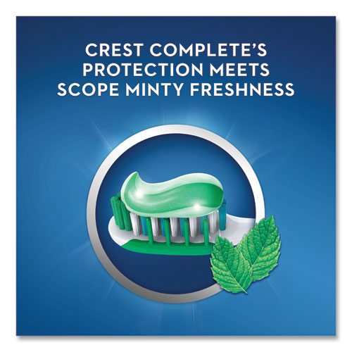 Image of Crest® Complete Whitening Toothpaste + Scope, Minty Fresh, 0.85 Oz Tube, 36/carton