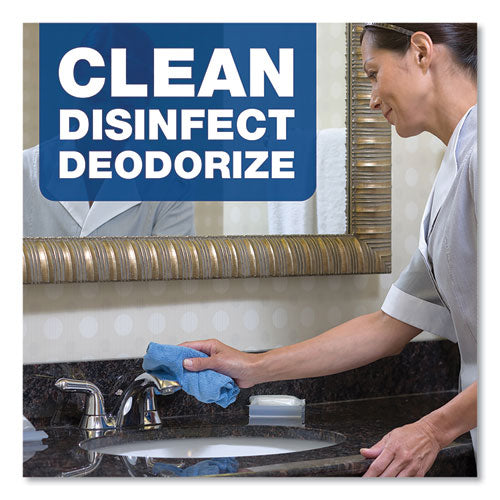 Image of Comet® Disinfecting-Sanitizing Bathroom Cleaner, 32 oz Bottles, 8 Bottles and 2 Trigger Sprayers/Carton