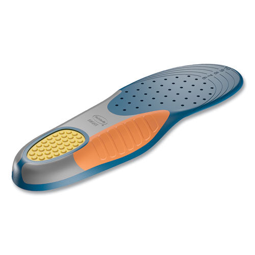 Image of Dr. Scholl's® Pain Relief Extra Support Orthotic Insoles, Women Sizes 6 To 11, Gray/blue/orange/yellow, Pair