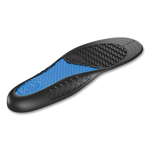 Image of Dr. Scholl's® Comfort And Energy Work Massaging Gel Insoles, Women Sizes 6 To 11, Black/blue, Pair