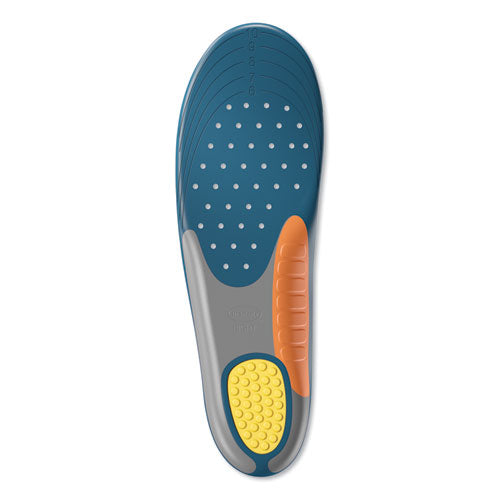 Image of Dr. Scholl's® Pain Relief Extra Support Orthotic Insoles, Women Sizes 6 To 11, Gray/blue/orange/yellow, Pair