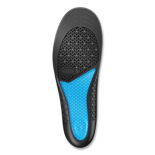 Image of Dr. Scholl's® Comfort And Energy Work Massaging Gel Insoles, Women Sizes 6 To 11, Black/blue, Pair