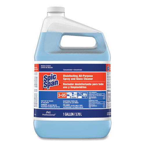 Image of Spic and Span® Disinfecting All-Purpose Spray And Glass Cleaner, Fresh Scent, 1 Gal Bottle, 3/carton