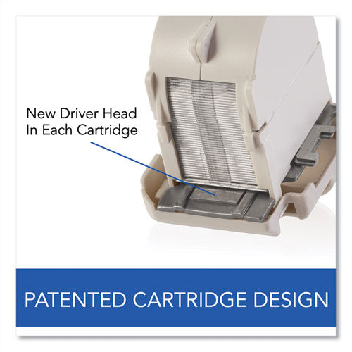 Image of Swingline® Desktop Electric Stapler Cartridge, 0.25" Leg, 0.5" Crown, Steel, 1,500/cartridge, 2 Cartridges/box, 3000/box