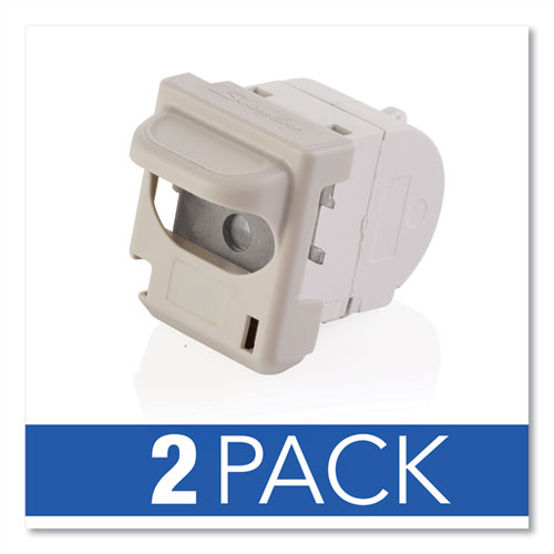 Image of Swingline® Desktop Electric Stapler Cartridge, 0.25" Leg, 0.5" Crown, Steel, 1,500/cartridge, 2 Cartridges/box, 3000/box