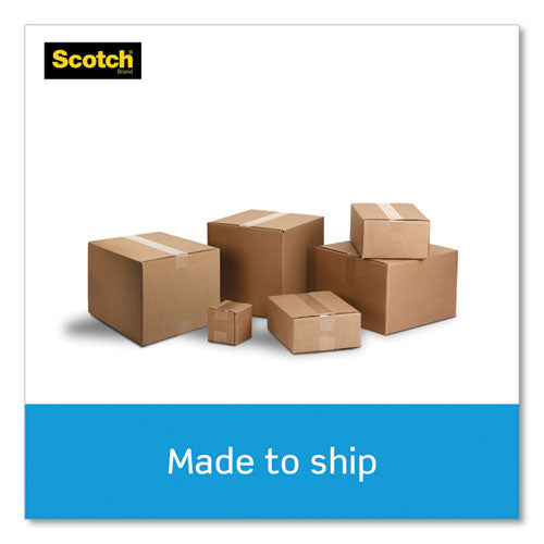 Image of Scotch® 3850 Heavy-Duty Packaging Tape With Dp300 Dispenser, 3" Core, 1.88" X 54.6 Yds, Clear, 6/pack