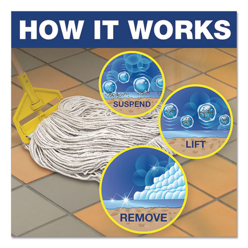 Image of Mr. Clean® Finished Floor Cleaner, Lemon Scent, 1 Gal Bottle, 3/carton
