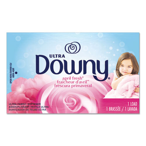 Image of Downy® Coin Vend Liquid Fabric Softener, Single-Use Packet, April Fresh, 156/carton