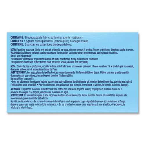 Image of Downy® Coin Vend Liquid Fabric Softener, Single-Use Packet, April Fresh, 156/carton