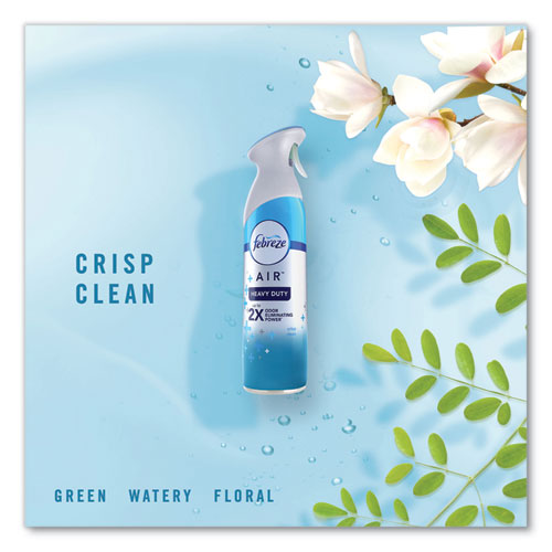 Image of Febreze® Air, Heavy Duty Crisp Clean, 8.8 Oz Aerosol Spray