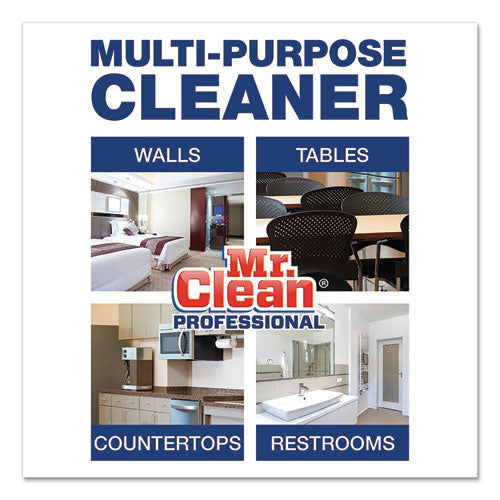 Image of Mr. Clean® Finished Floor Cleaner, Lemon Scent, 1 Gal Bottle, 3/carton