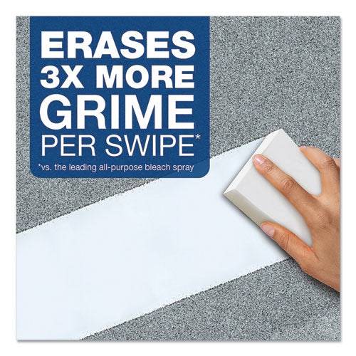 Image of Mr. Clean® Magic Eraser Extra Durable, 4.6 X 2.4, 0.7" Thick, White, 30/carton