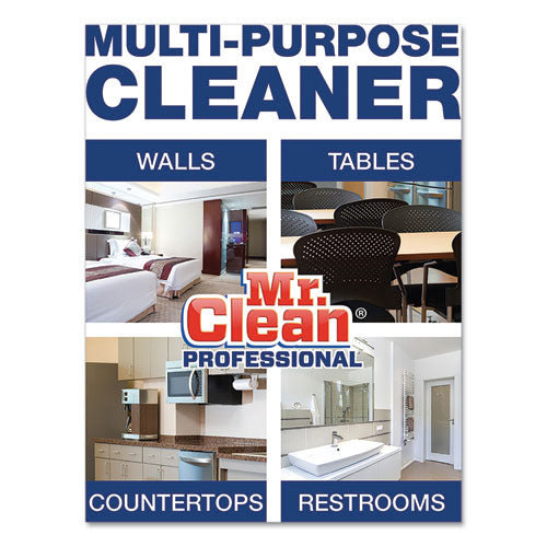 Image of Mr. Clean® Finished Floor Cleaner, Lemon Scent, 1 gal Bottle