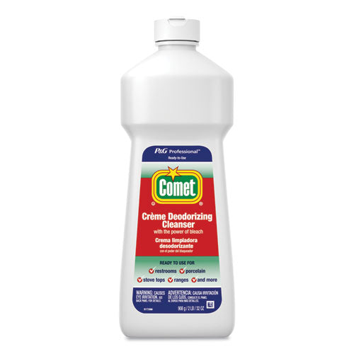 Image of Comet® Creme Deodorizing Cleanser, 32 Oz Bottle, 10/carton
