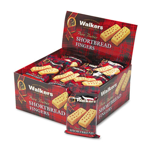 Image of Walkers Shortbread Cookies, 2/pack, 24 Packs/box