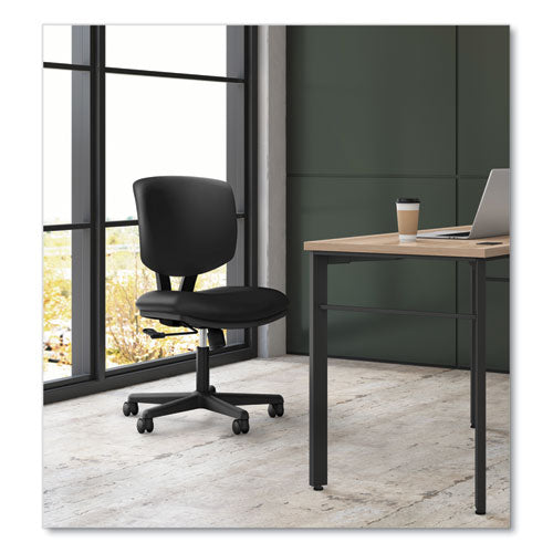 Image of HON® Volt Series Task Chair, Supports Up To 250 Lb, 18" To 22.25" Seat Height, Black