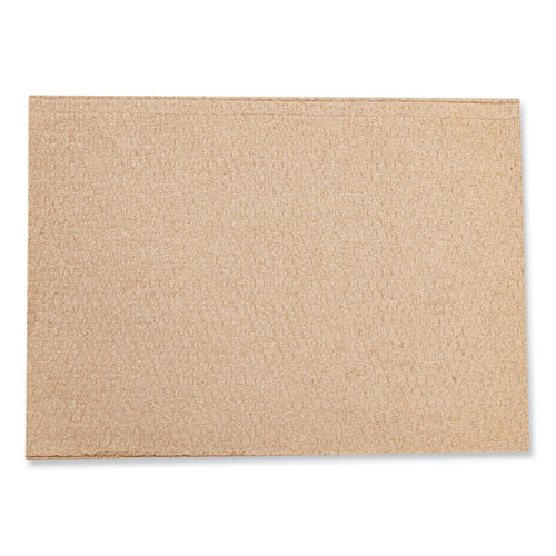 Image of Morcon Tissue Valay Interfolded Napkins, 1-Ply, 6.3 X 8.85, Kraft, 6,000/carton