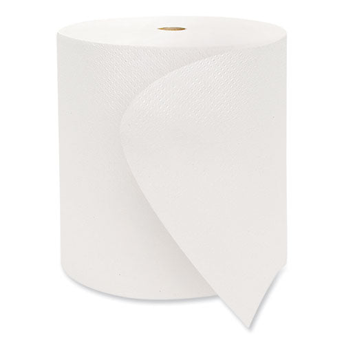 Image of Morcon Tissue Valay Proprietary Roll Towels, 1-Ply, 8" X 800 Ft, White, 6 Rolls/carton