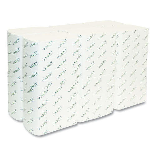 Image of Morcon Tissue Valay Interfolded Napkins, 1-Ply, White, 6.5 X 8.25, 6,000/carton