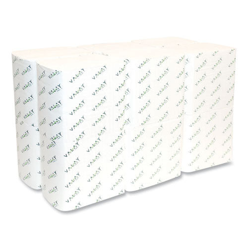 Image of Morcon Tissue Valay Interfolded Napkins, 2-Ply, 6.5 X 8.25, White, 500/pack, 12 Packs/carton