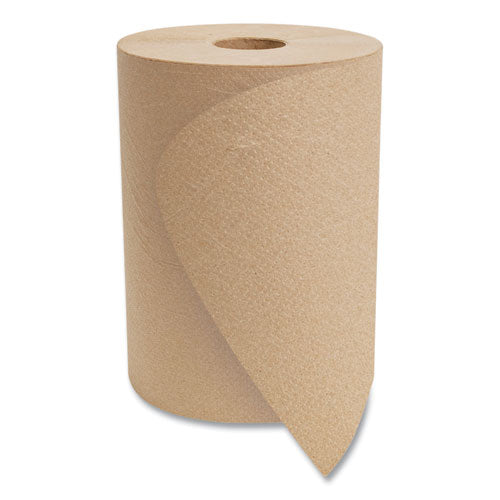Image of Morcon Tissue 10 Inch Roll Towels, 1-Ply, 10" X 800 Ft, Kraft, 6 Rolls/carton