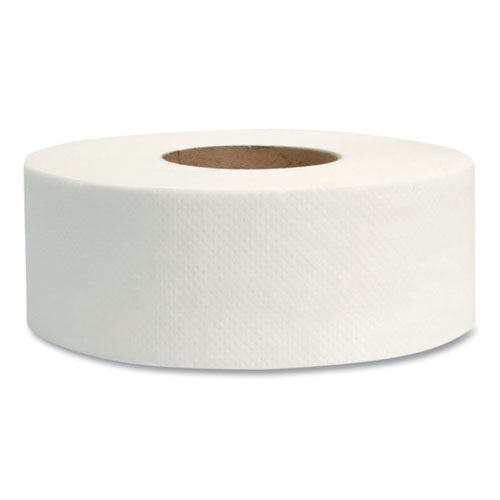 Image of Morcon Tissue Jumbo Bath Tissue, Septic Safe, 2-Ply, White, 3.3" x 500 ft, 12/Carton