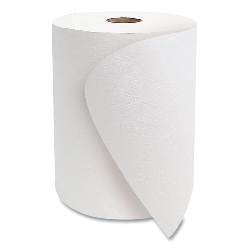 Image of Morcon Tissue 10 Inch TAD Roll Towels, 1-Ply, 10" x 700 ft, White, 6 Rolls/Carton