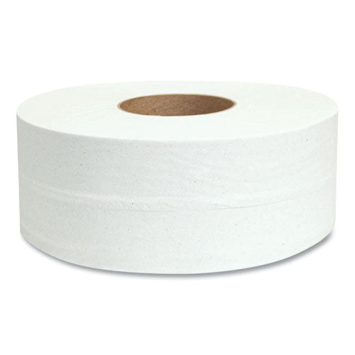 Image of Morcon Tissue Jumbo Bath Tissue, Septic Safe, 2-Ply, White, 3.3" x 1,000 ft, 12/Carton