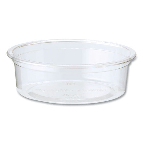 Image of World Centric® PLA Clear Cold Cups, Flat Style, 2 oz, Plastic, Clear, 2,000/Carton