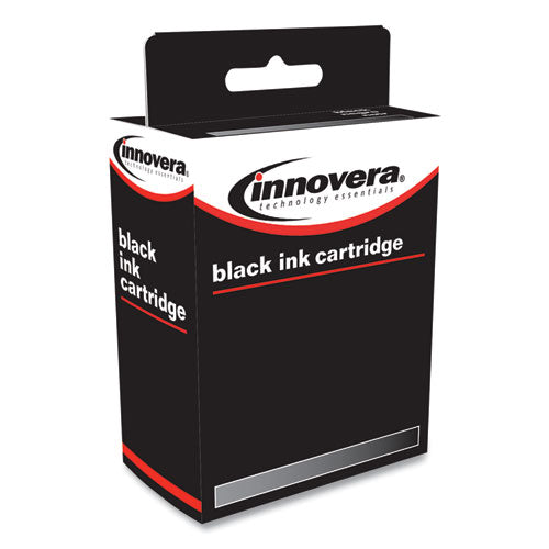 Image of Innovera® Remanufactured Black High-Yield Ink, Replacement for 63XL (F6U64AN), 480 Page-Yield