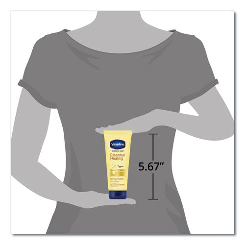 Image of Vaseline® Intensive Care Essential Healing Body Lotion, 3.4 Oz Squeeze Tube, 12/carton