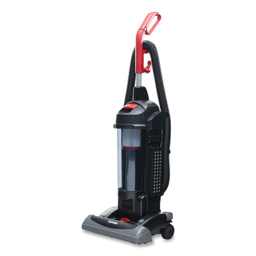 Image of Sanitaire® FORCE QuietClean Upright Vacuum SC5845D, 15" Cleaning Path, Black
