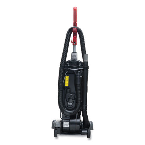 Image of Sanitaire® FORCE QuietClean Upright Vacuum SC5845D, 15" Cleaning Path, Black