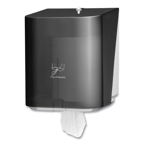 Image of Kimberly-Clark Professional In-Sight Sr. Center Pull Dispenser, 10.65 X 10 X 12.5, Smoke