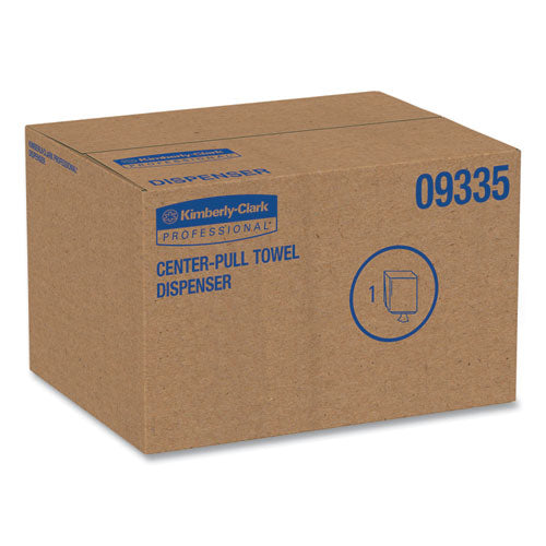 Image of Kimberly-Clark Professional In-Sight Sr. Center Pull Dispenser, 10.65 X 10 X 12.5, Smoke