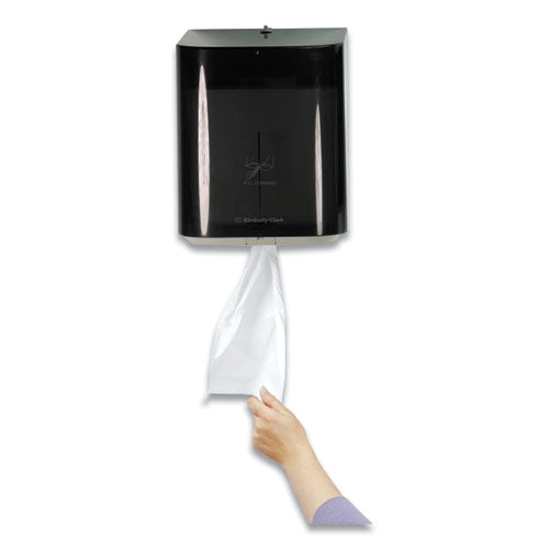 Image of Kimberly-Clark Professional In-Sight Sr. Center Pull Dispenser, 10.65 X 10 X 12.5, Smoke