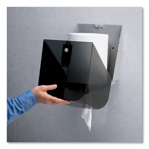 Image of Kimberly-Clark Professional In-Sight Sr. Center Pull Dispenser, 10.65 X 10 X 12.5, Smoke