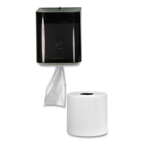 Image of Kimberly-Clark Professional In-Sight Sr. Center Pull Dispenser, 10.65 X 10 X 12.5, Smoke