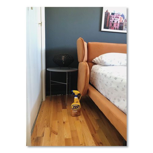 Image of Zep Commercial® Hardwood And Laminate Cleaner, 32 Oz Spray Bottle, 12/carton